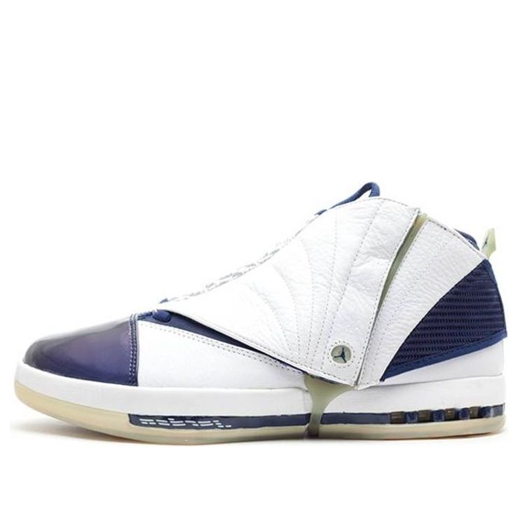 Air Jordan 16 OG 'Midnight Navy' 136059-141 Signature Shoe
